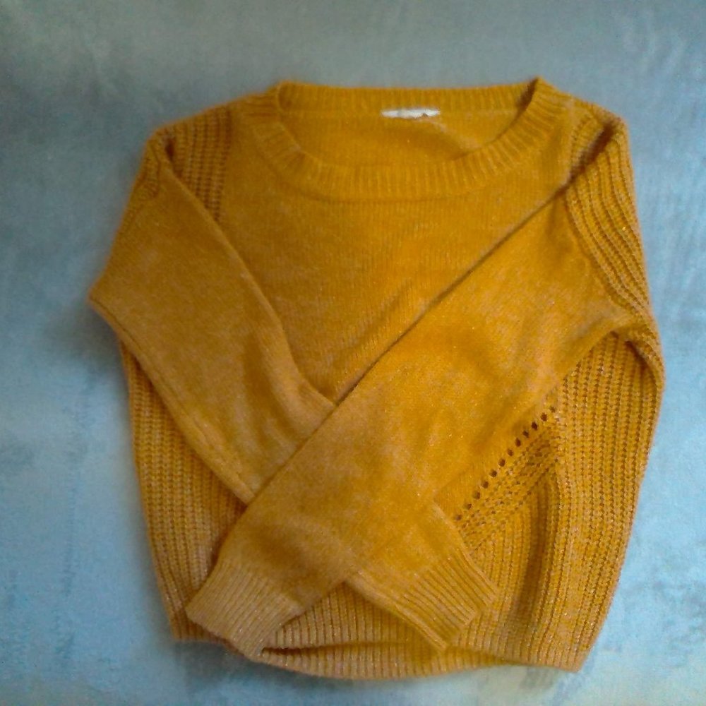 Aeropostale Yellow Sweater